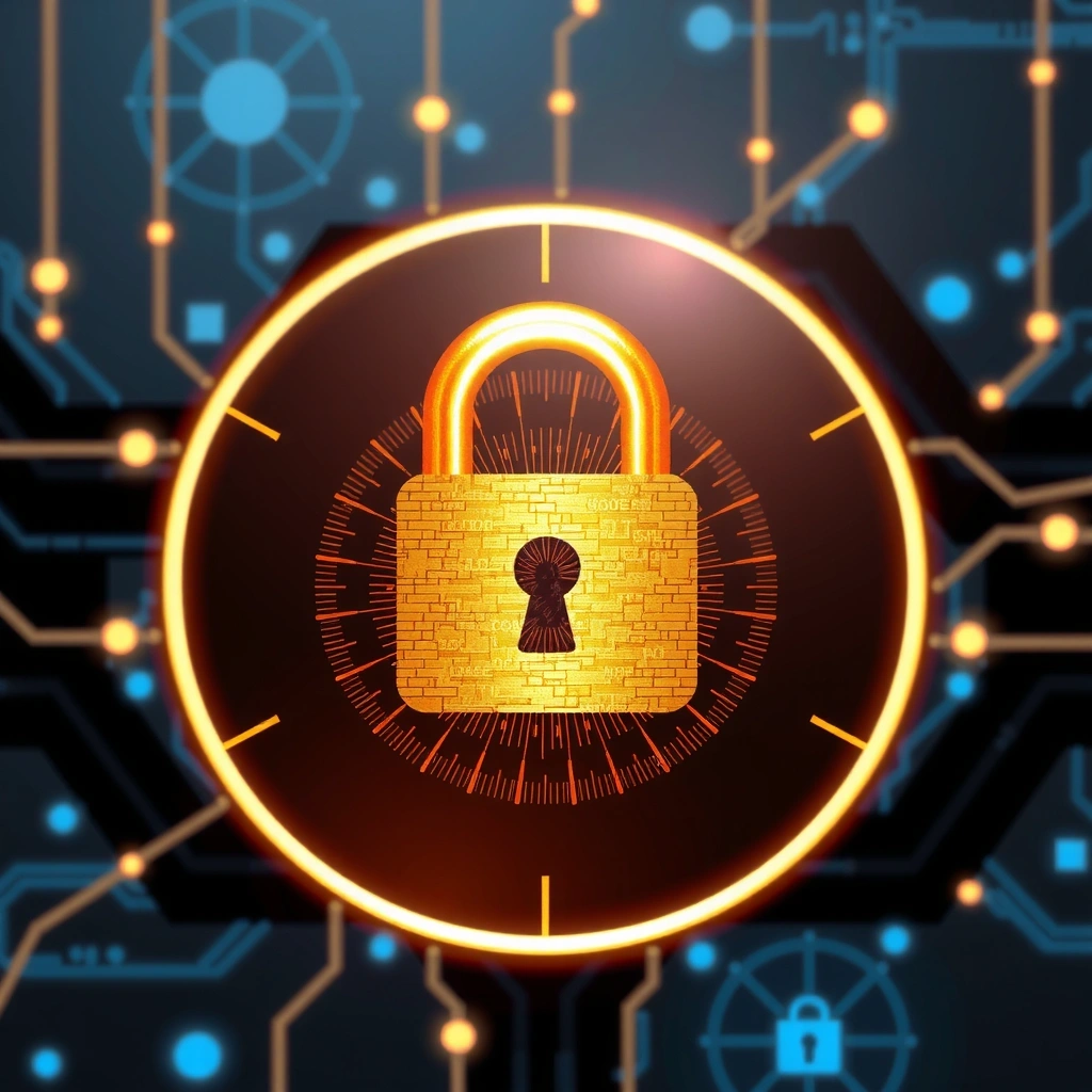 Digitale Sicherheit Hintergrund